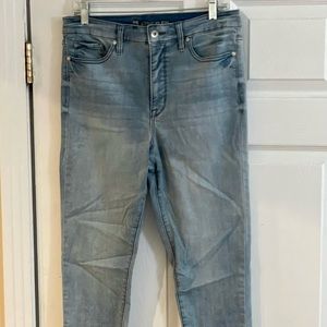 Anne Klein high rise skinny jeans 10